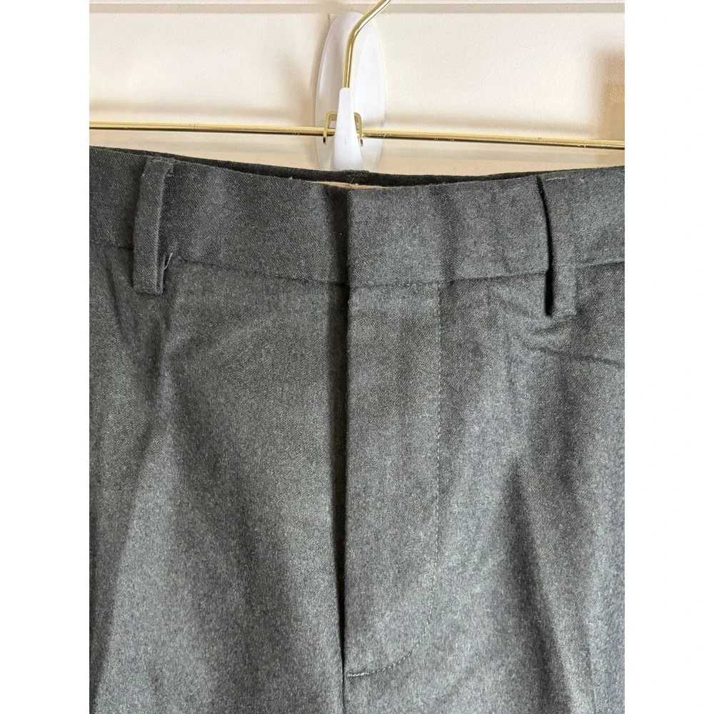 Banana Republic Tapered Fit Black 100% Wool Pants Sz 31  Inseam 32